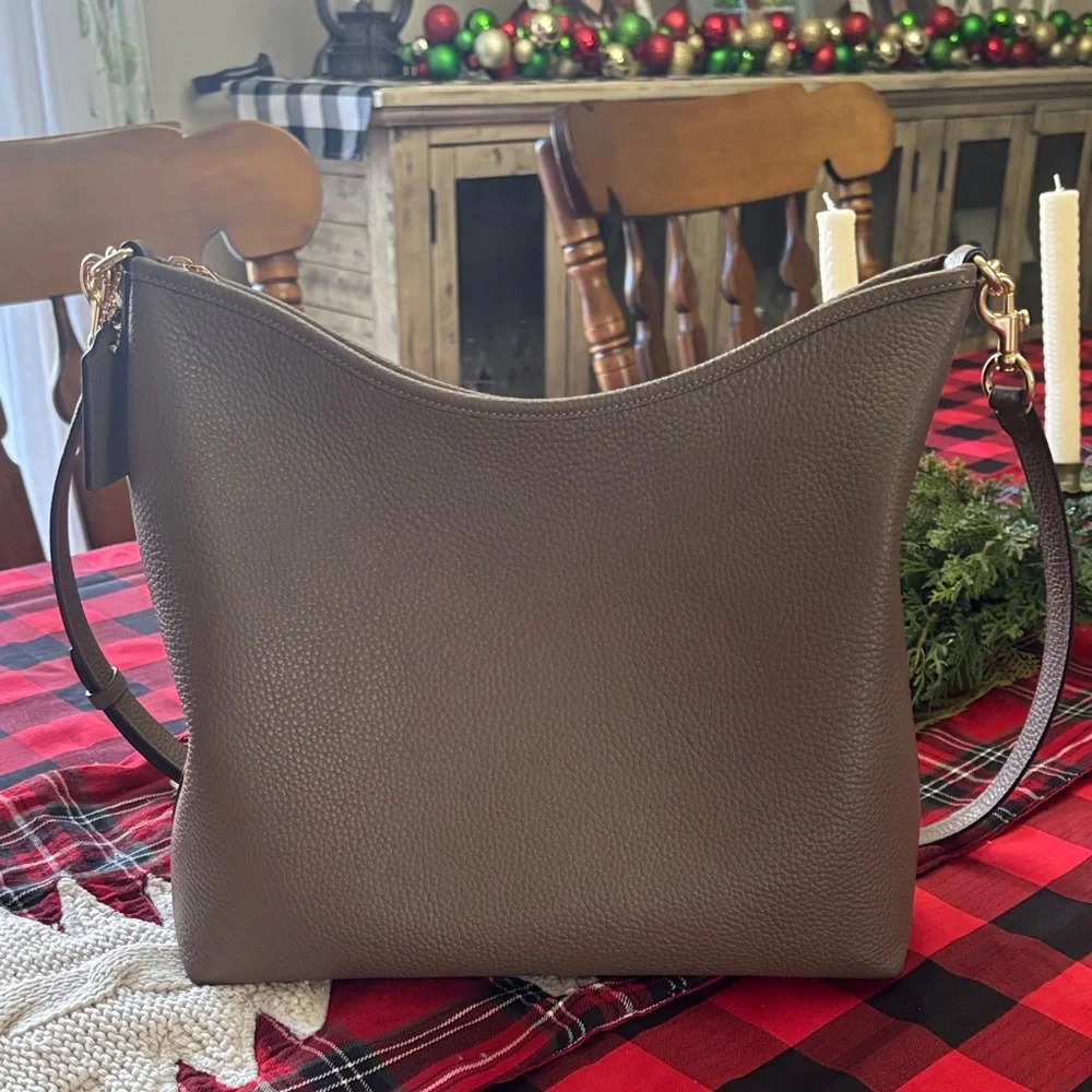 Coach Leather Shoulder Bag - Picture 3 of 5